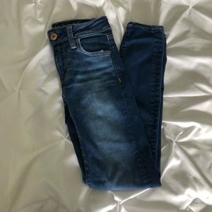 low rise american eagle jeans